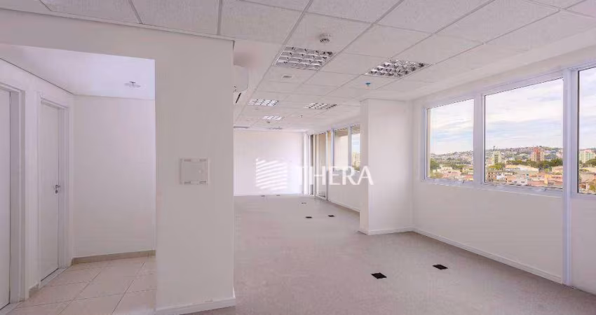 Sala para alugar, 66 m² por R$ 4.069,00/mês - Vila Homero Thon - Santo André/SP
