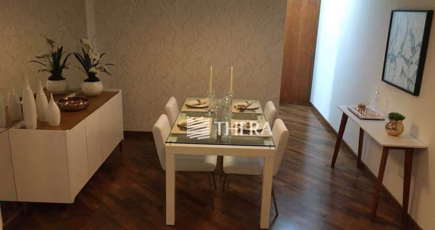 Apartamento com 3 dormitórios à venda, 86 m² por R$ 864.000,00 - Vila Alzira - Santo André/SP
