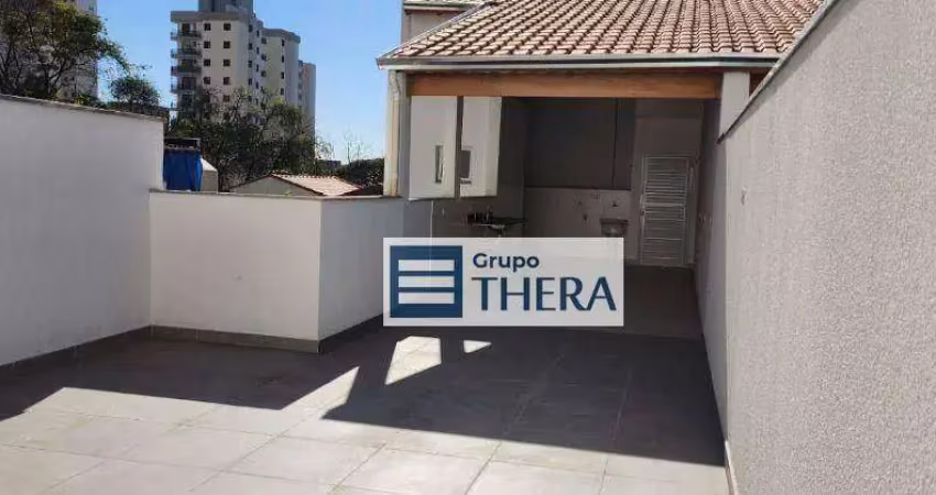Cobertura à venda, 163 m² por R$ 890.000,00 - Campestre - Santo André/SP
