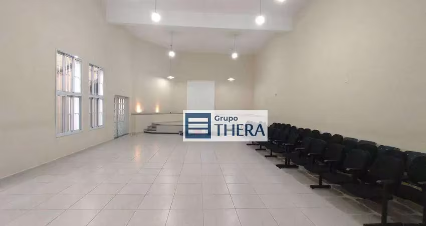 Salão, 200 m² - venda por r$ 1.850.000,00 ou aluguel por r$ 10.340,00/mês - vila planalto - são bernardo do campo/sp