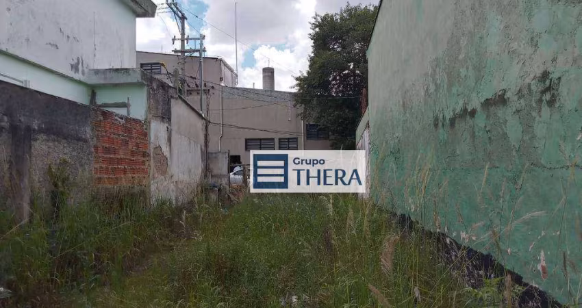 Terreno para alugar, 126 m² por R$ 1.980,00/mês - Vila Alto de Santo André - Santo André/SP