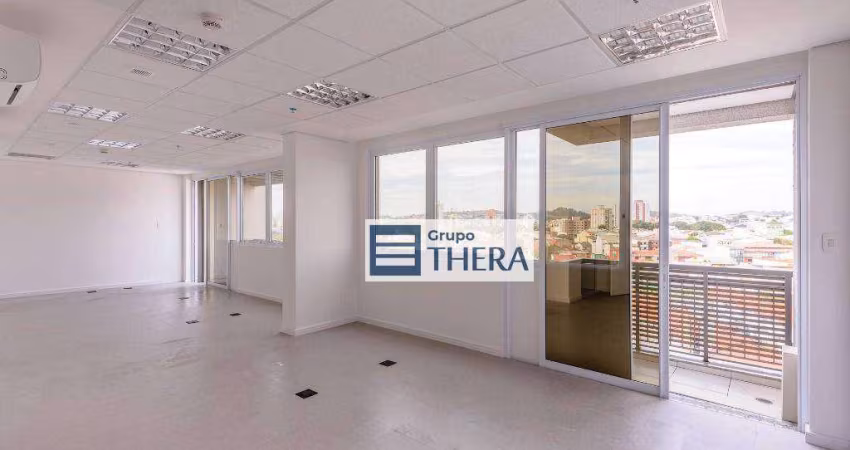 Sala para alugar, 66 m² por R$ 4.069,00/mês - Vila Homero Thon - Santo André/SP