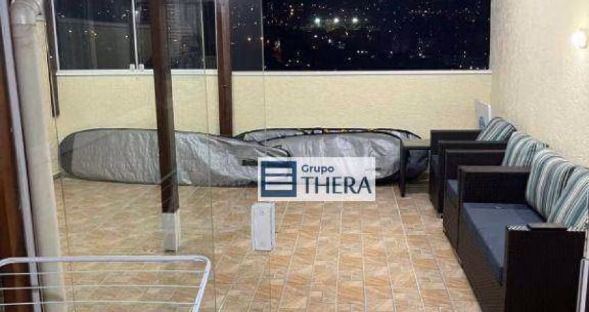 Cobertura com 2 dormitórios à venda, 86 m² por R$ 390.000,00 - Vila Junqueira - Santo André/SP