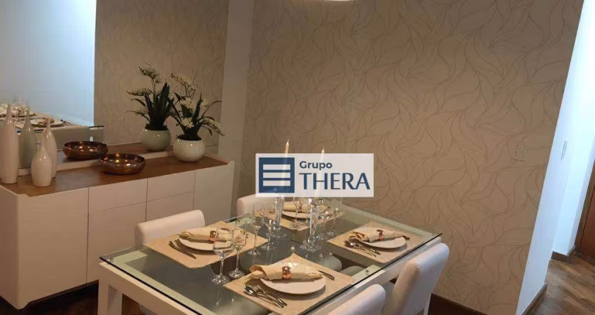 Apartamento com 3 dormitórios à venda, 86 m² por R$ 776.000,00 - Vila Alzira - Santo André/SP