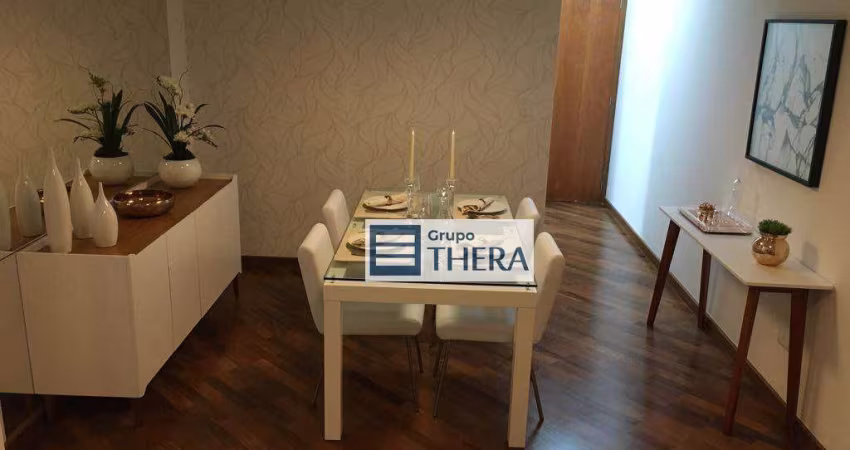 Apartamento com 3 dormitórios à venda, 86 m² por R$ 914.000,00 - Vila Alzira - Santo André/SP