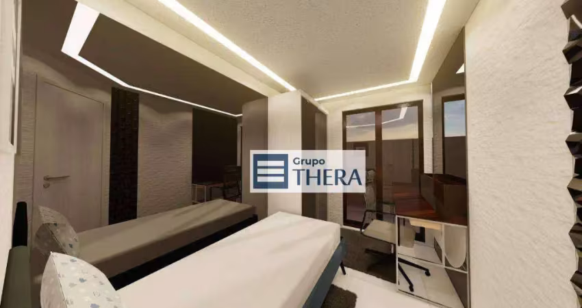 Apartamento Garden com 2 dormitórios à venda, 60 m² por R$ 475.000,00 - Campestre - Santo André/SP
