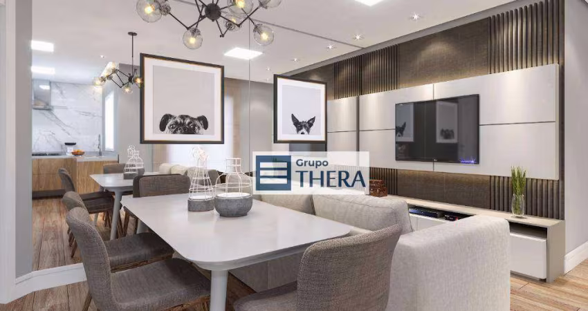 Apartamento à venda, 68 m² por R$ 414.000,00 - Vila Guiomar - Santo André/SP
