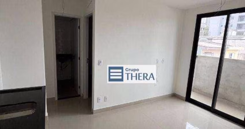 Apartamento, 45 m² - venda por R$ 360.000,00 ou aluguel por R$ 2.667,00/mês - Campestre - Santo André/SP