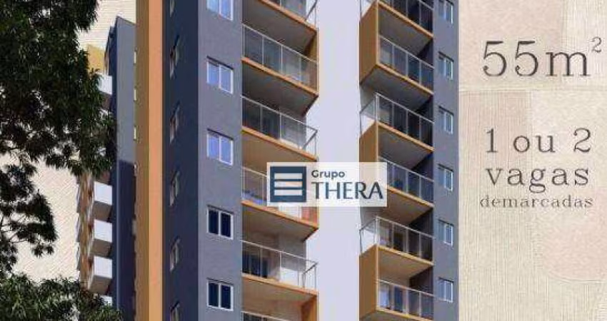 Apartamento à venda, 55 m² por R$ 431.040,63 - Parque das Nações - Santo André/SP