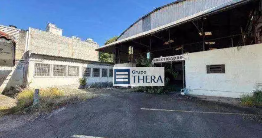Galpão para alugar, 700 m² por r$ 34.274,00/mês - jardim - santo andré/sp