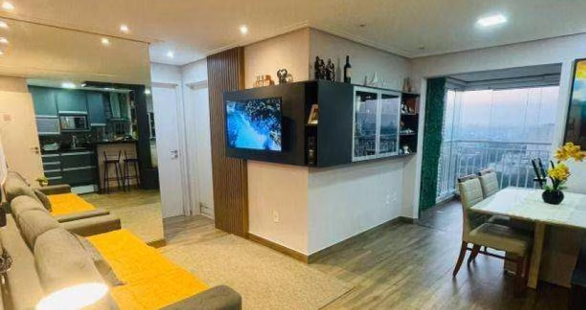 Apartamento à venda, 70 m² por R$ 670.000,00 - Vila Valparaíso - Santo André/SP