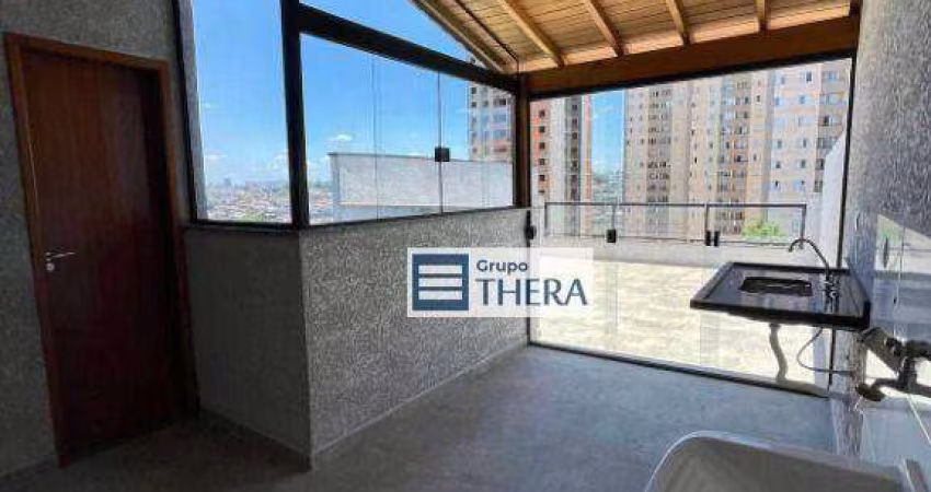 Cobertura à venda, 94 m² por R$ 475.000,00 - Utinga - Santo André/SP