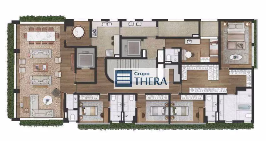 Apartamento com 4 dormitórios à venda, 288 m² por r$ 10.740.000,00 - jardim paulista - são paulo/sp