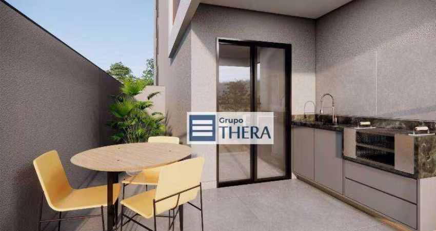 Apartamento Garden com 2 dormitórios à venda, 72 m² por R$ 649.000,00 - Campestre - Santo André/SP