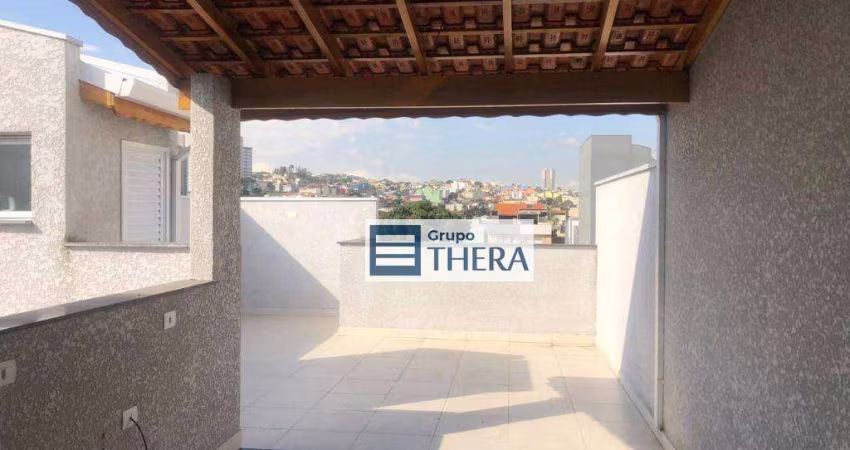 Cobertura com 2 dormitórios à venda, 94 m² por R$ 453.000,00 - Vila Pires - Santo André/SP