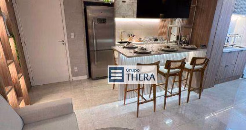 Apartamento com 2 dormitórios à venda, 59 m² por R$ 535.332,76 - Vila Alzira - Santo André/SP