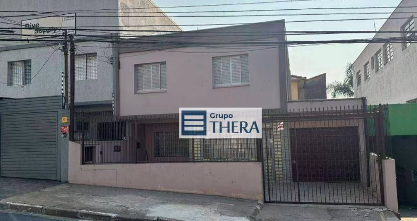 Sobrado com 3 dormitórios à venda, 135 m² por R$ 750.000,00 - Campestre - Santo André/SP
