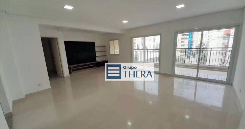 Apartamento com 3 dormitórios para alugar, 161 m² por R$ 10.504,00/mês - Vila Bastos - Santo André/SP