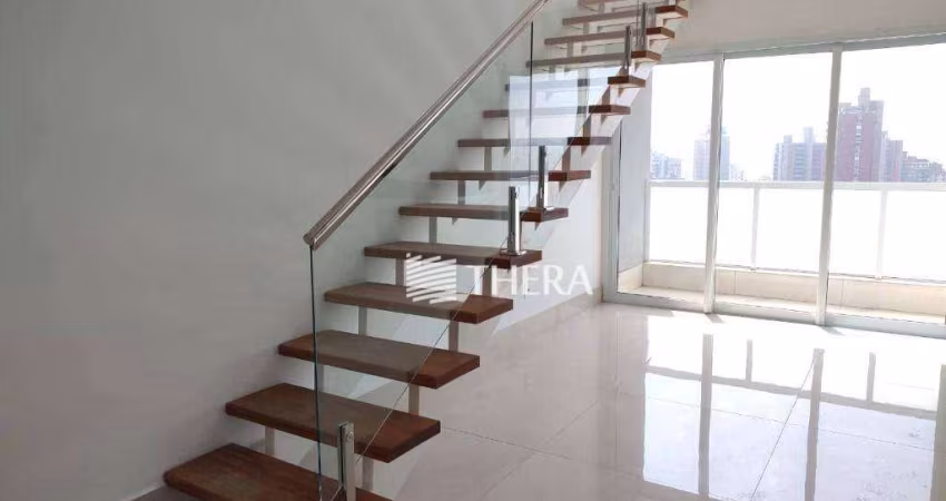 Cobertura, 124 m² - venda por R$ 1.050.000,00 ou aluguel por R$ 5.923,72/mês - Jardim - Santo André/SP