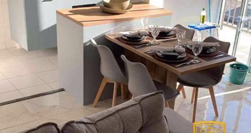 Apartamento com 2 dormitórios à venda, 58 m² por R$ 410.000,00 - Vila Metalúrgica - Santo André/SP