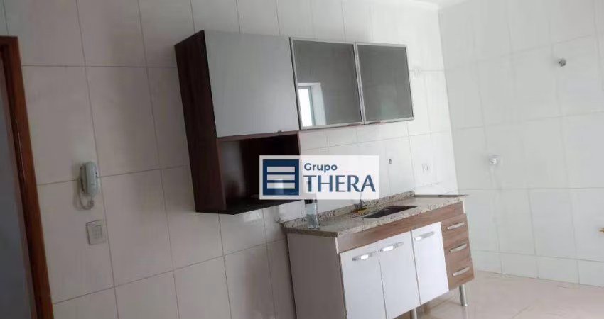 Apartamento com 2 dormitórios para alugar, 53 m² por R$ 1.960,00/mês - Vila Lucinda - Santo André/SP