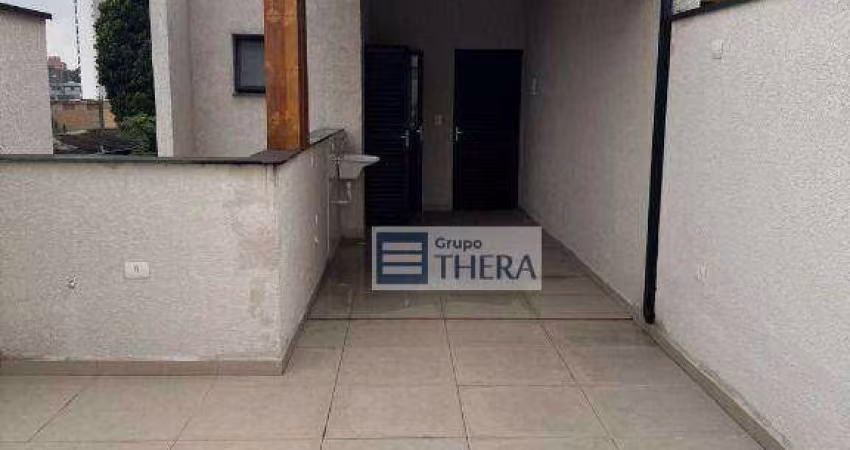 Cobertura com 2 dormitórios à venda, 82 m² por R$ 528.000,00 - Vila Scarpelli - Santo André/SP