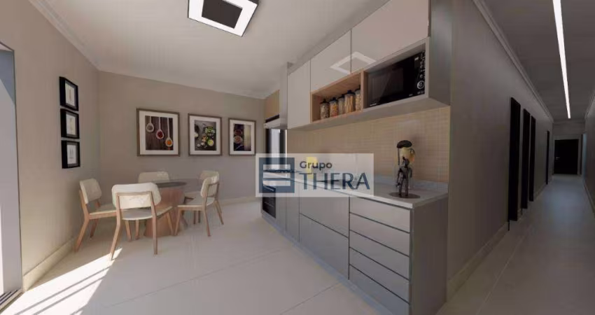 Casa com 3 dormitórios à venda, 150 m² por R$ 989.000,00 - Vila Camilópolis - Santo André/SP
