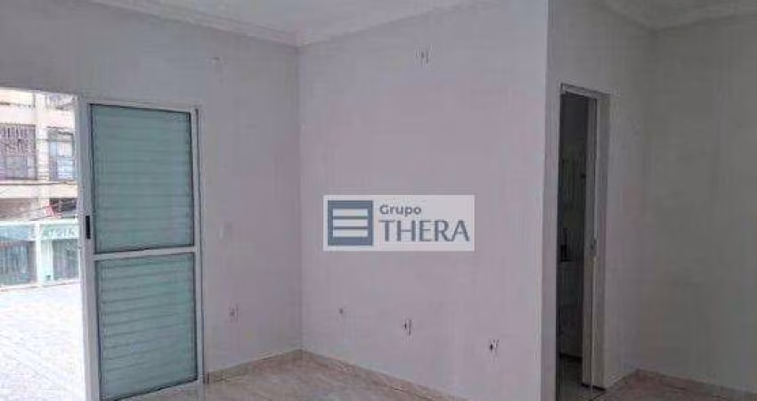 Casa com 2 dormitórios para alugar, 90 m² por R$ 3.000,00/mês - Campestre - Santo André/SP