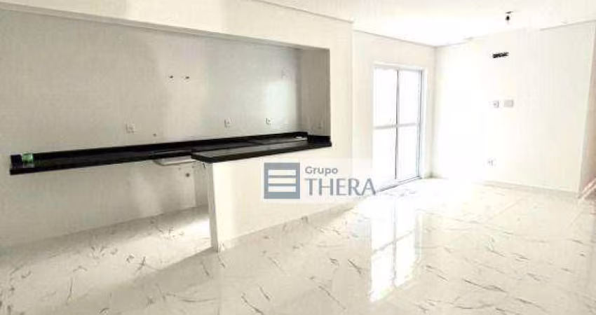 Apartamento com 3 dormitórios à venda, 85 m² por R$ 600.000,00 - Campestre - Santo André/SP