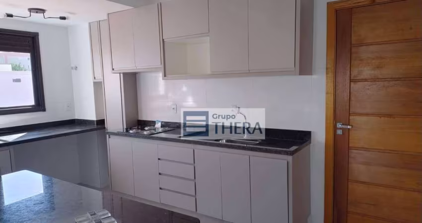 Apartamento com 2 dormitórios para alugar, 60 m² por R$ 2.745,00/mês - Vila Leopoldina - Santo André/SP