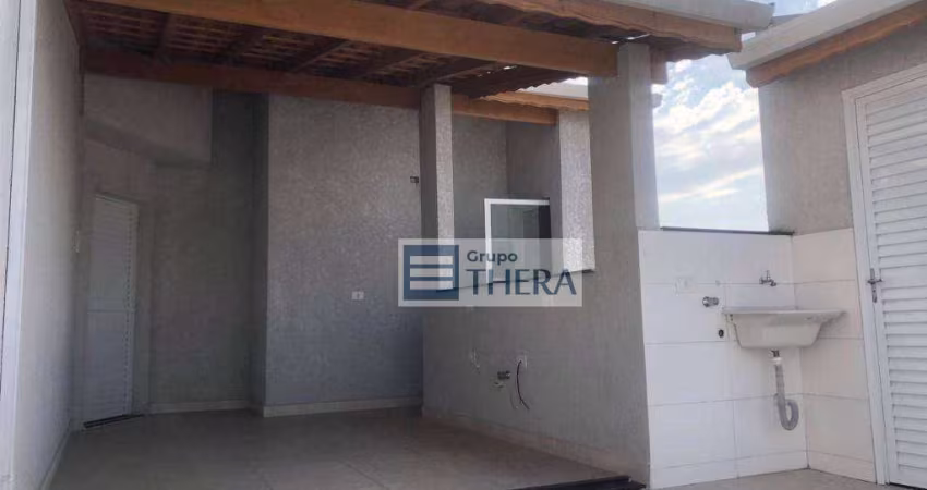 Cobertura com 2 dormitórios à venda, 100 m² por R$ 453.000,00 - Vila Pires - Santo André/SP
