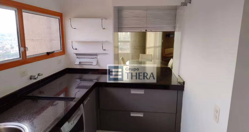 Apartamento com 3 dormitórios para alugar, 205 m² por R$ 12.568,00/mês - Jardim - Santo André/SP