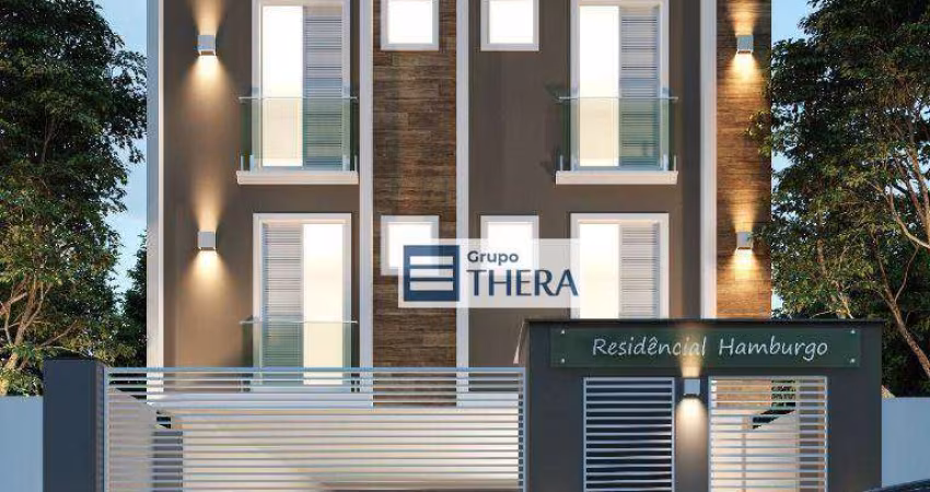 Apartamento com 2 dormitórios à venda, 61 m² por R$ 369.000,00 - Vila Guarani - Santo André/SP