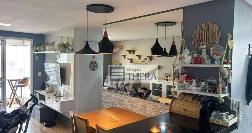 Apartamento com 2 dormitórios à venda, 56 m² por r$ 550.000,00 - vila floresta - santo andré/sp