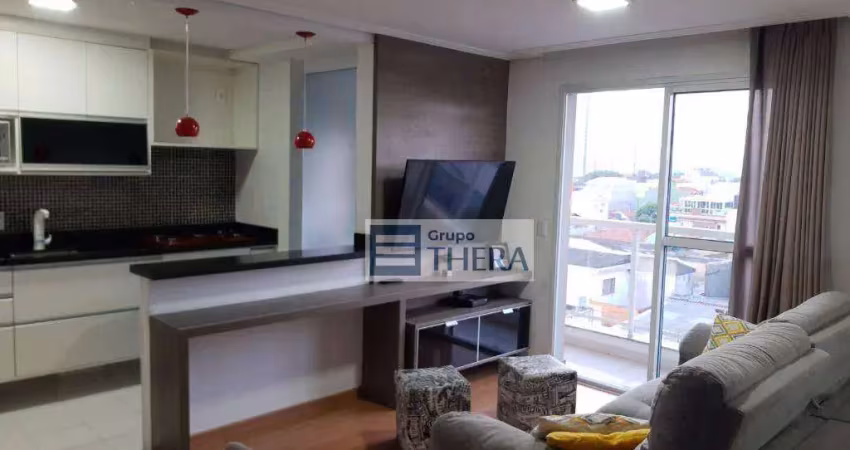 Apartamento com 2 dormitórios à venda, 59 m² por r$ 435.000,00 - vila américa - santo andré/sp