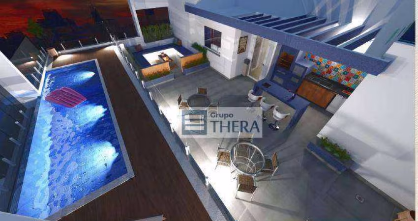 Apartamento Duplex com 2 dormitórios à venda, 75 m² por R$ 780.964,09 - Parque das Nações - Santo André/SP