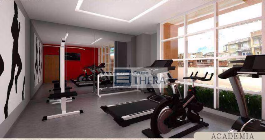 Apartamento com 2 dormitórios à venda, 55 m² por R$ 509.275,40 - Parque das Nações - Santo André/SP