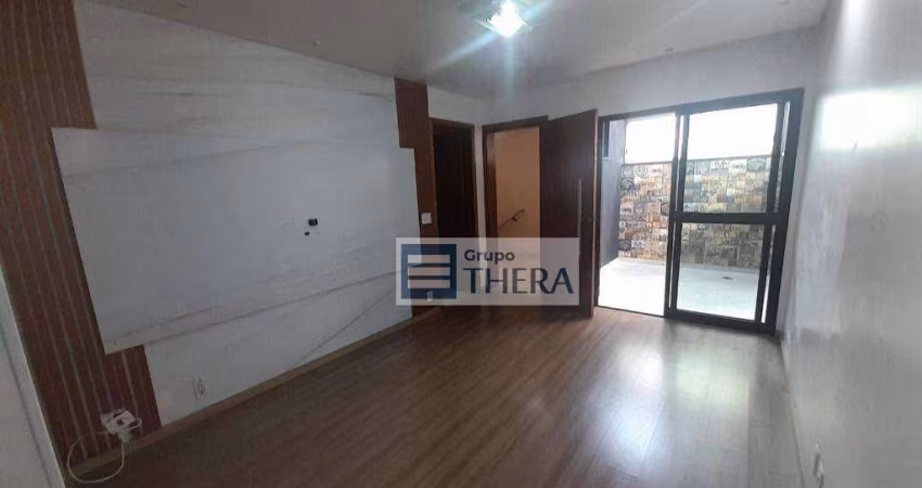 Apartamento com 3 dormitórios para alugar, 80 m² por R$ 2.902,88/mês - Vila Alpina - Santo André/SP