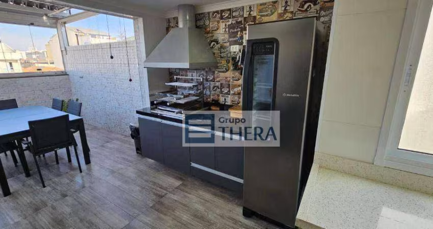 Cobertura com 2 dormitórios à venda, 100 m² por R$ 535.000,00 - Vila Metalúrgica - Santo André/SP