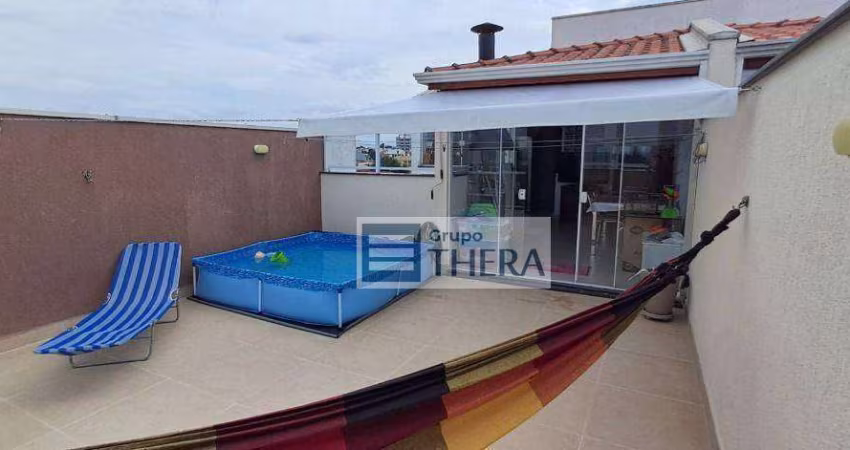 Cobertura com 2 dormitórios à venda, 110 m² por R$ 720.000,00 - Campestre - Santo André/SP