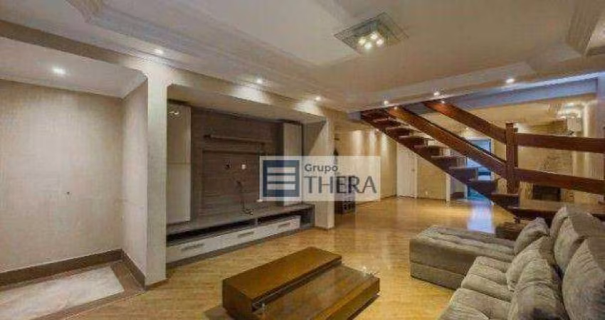 Sobrado com 3 dormitórios para alugar, 254 m² por R$ 8.178,19/mês - Paraíso - Santo André/SP