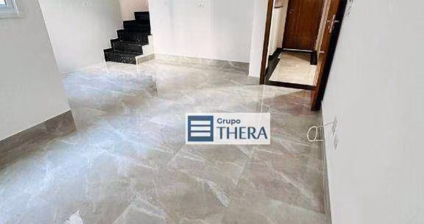 Cobertura com 2 dormitórios à venda, 110 m² por R$ 420.000,00 - Vila Helena - Santo André/SP
