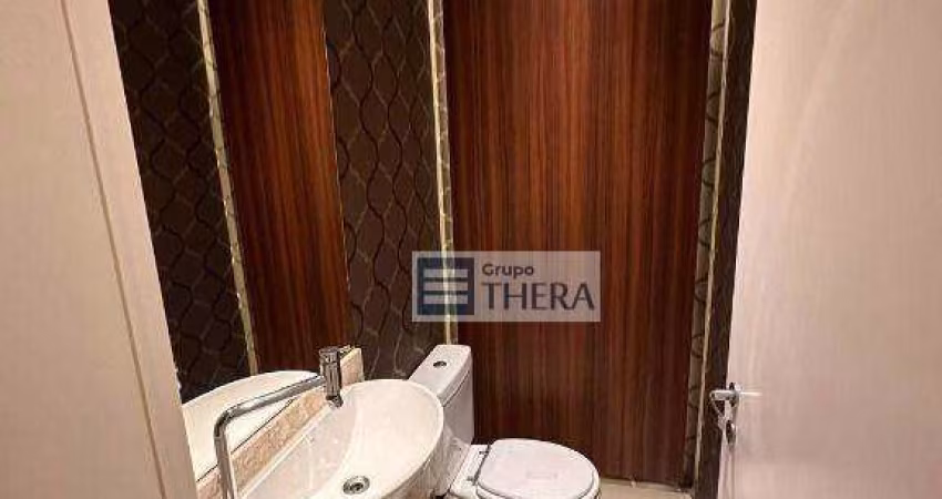 Apartamento com 3 dormitórios para alugar, 162 m² por R$ 9.414,69/mês - Vila Gilda - Santo André/SP