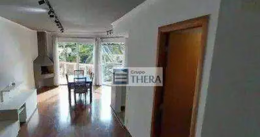 Apartamento com 1 dormitório para alugar, 104 m² por R$ 3.602,28/mês - Jardim - Santo André/SP