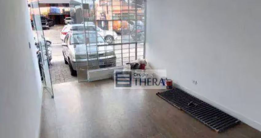 Loja para alugar, 50 m² por r$ 4.094,00/mês - jardim bela vista - santo andré/sp