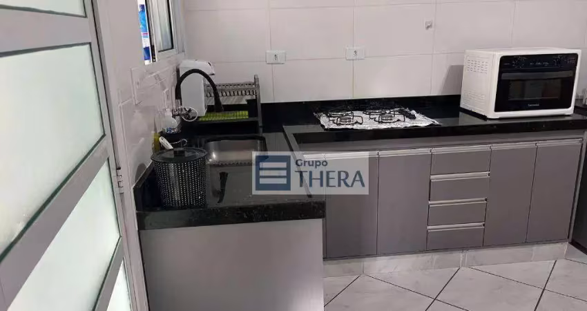 Apartamento com 1 dormitório para alugar, 68 m² por R$ 2.325,00 - Santa Maria - Santo André/SP