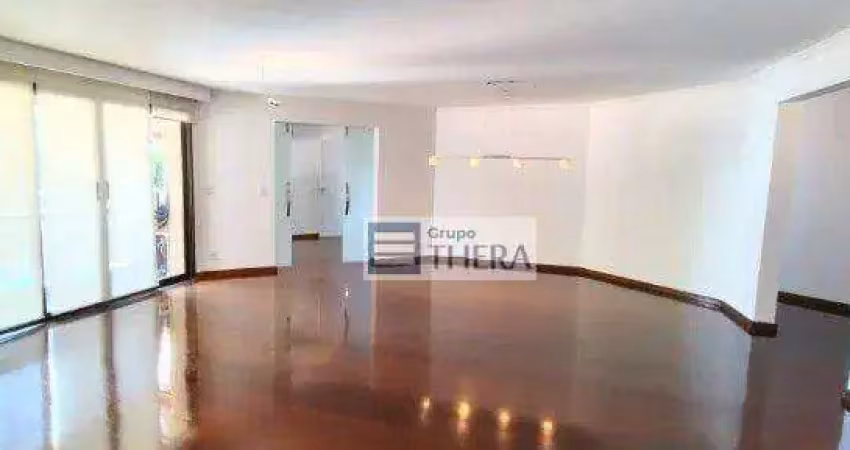 Apartamento com 4 dormitórios para alugar, 191 m² por R$ 7.401,62/mês - Vila Assunção - Santo André/SP