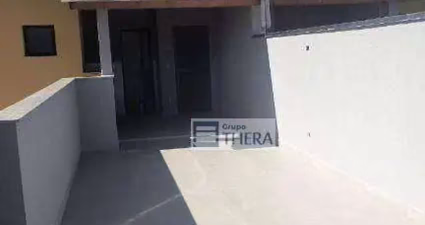 Cobertura para alugar, 93 m² por r$ 2.800,00/mês - vila são pedro - santo andré/sp