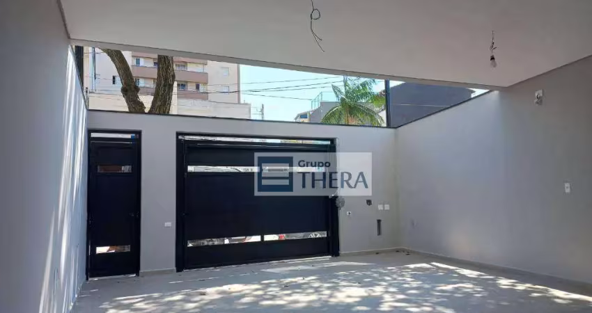 Sobrado com 3 dormitórios à venda, 195 m² por r$ 890.000,00 - vila pires - santo andré/sp