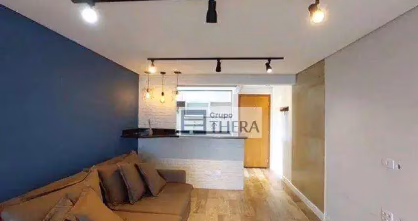 Apartamento com 2 dormitórios à venda, 70 m² por r$ 580.000,00 - jardim - santo andré/sp